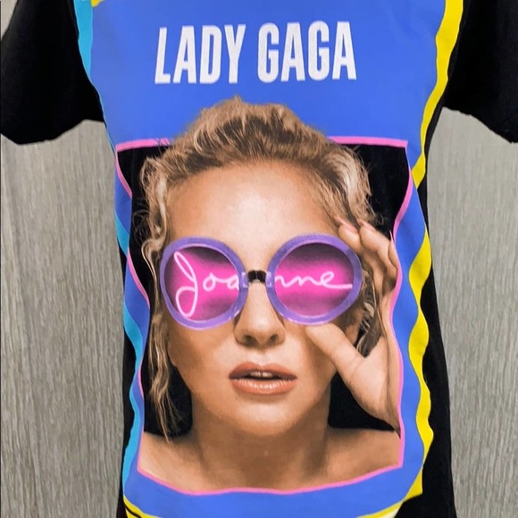 LADY GAGA JOANNE CONCERT TOUR TOP SIZE SMALL - Picture 2 of 6